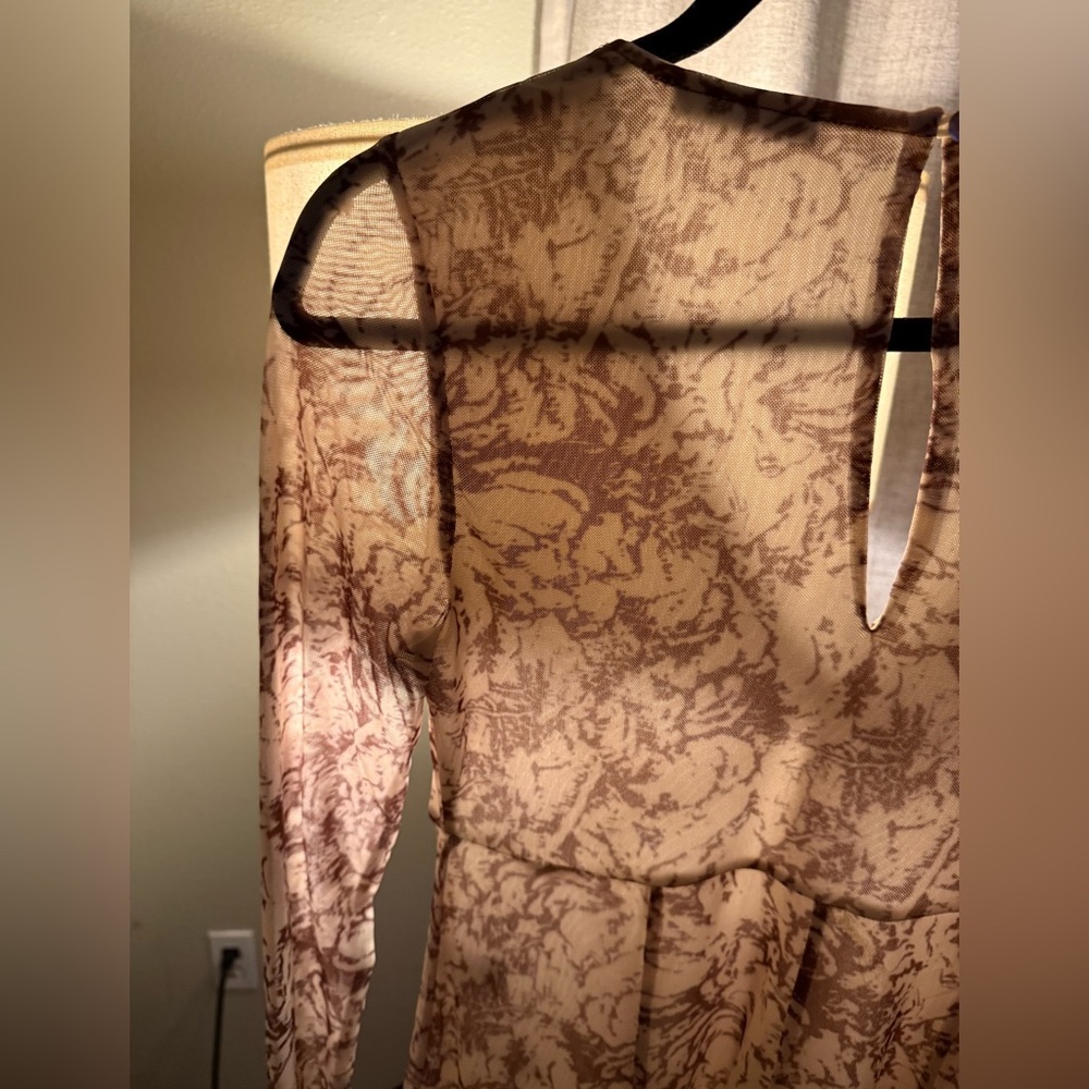 NWT Magnolia Boutique Floral Romper M - Picture 5 of 10